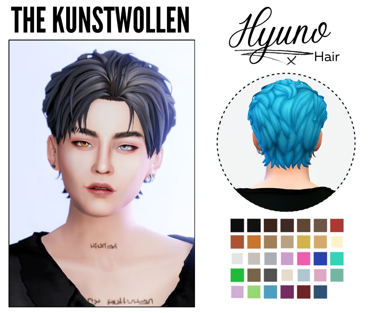 The Kunstwollen — Hello! This time i'm bringing a hair inspired by a...