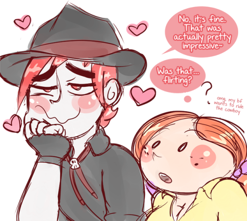 princesscallyie:  After 3 weeks- a month, this dump/comic is finished! This cute farm date” seems like the usual outing but it seems like Jack is crushing on Clay (I mean he’s technically his type) and Prinny picks up on this momentarily, but then