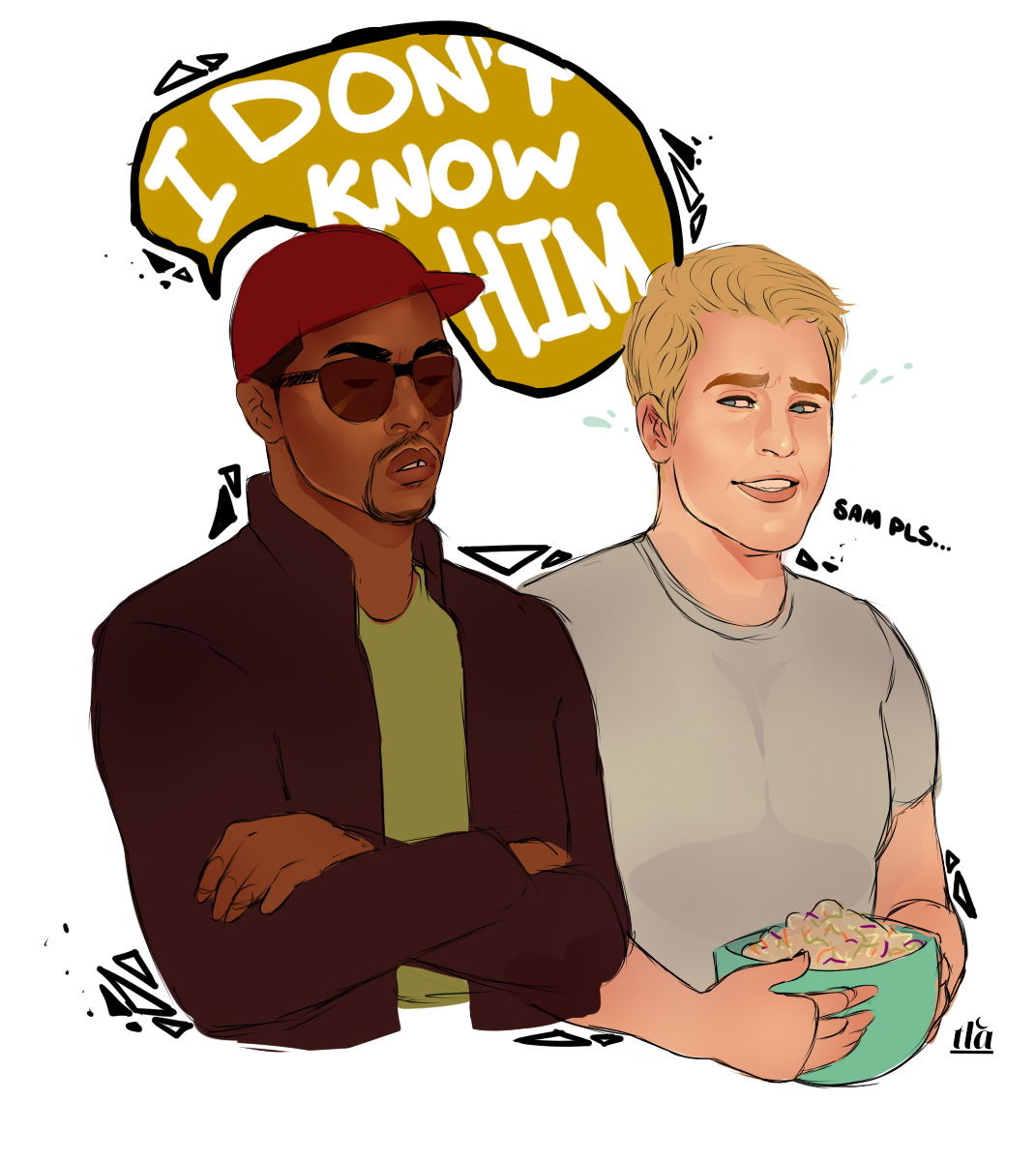 marissarei:  lunaaltare:  when you invite your white boyfriend to the cookout and