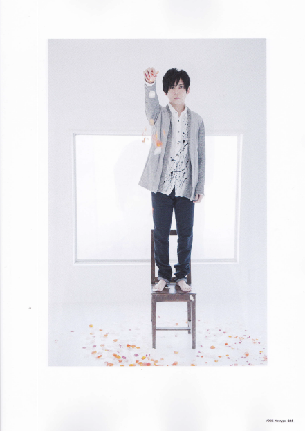 skybluechocobo:  Yuki Kaji in Voice Newtype 51