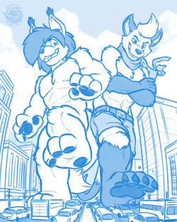 buizilla: Sketch Commission for @atimist-blog-blog featuring