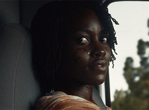 emily-bett:”My whole life, I’ve… I’ve thought that she’s a devil coming for me.”Lupita Nyong’o as Adelaide Wilson in US (2019) dir. by Jordan Peele