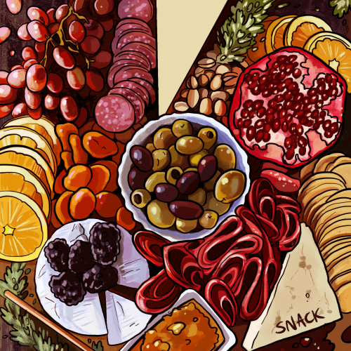 incaseyouart: Hey here’s some of my best recent food illustrations because why not~ 