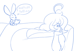 theycallhimcake:  Cory made a super cute comic while he was away, and I wanted to post it. ‘w’ Oh silly Cassie, of course he’d be fine with eating you o- I MEANwell this is actually the edited version 