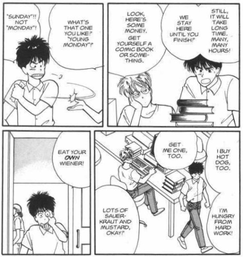 Eiji Okumura - Presumably The Only Person To Ever Tell Ash To Eat His Own Dick, Then Make A Joke About