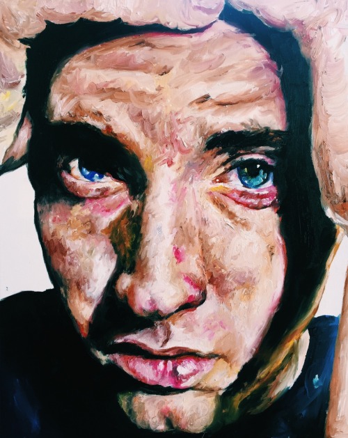 mariella-angela: Eminem | Oil on Canvas | 24x30