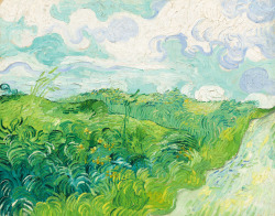 vagogh:  Green Wheat Fields, Auvers by Vincent