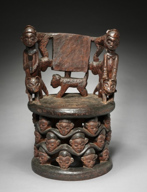cma-african-art: Prestige Chair, 1800, Cleveland Museum of Art: African ArtThe Babanki, one of the c