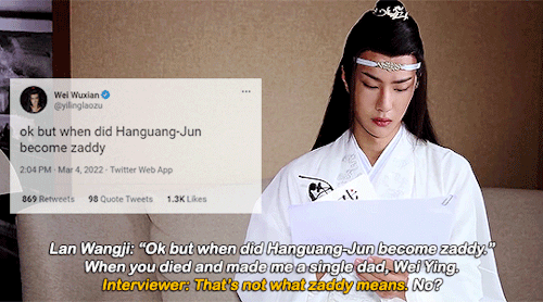 Hanguang-Jun Reads Thirst Tweets
