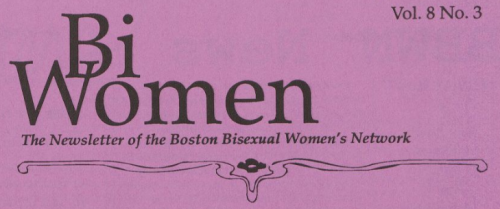 yourlesbianmom:Preserving Bi Women’s HistoryBisexual activist and scholar Robyn Ochs just anno