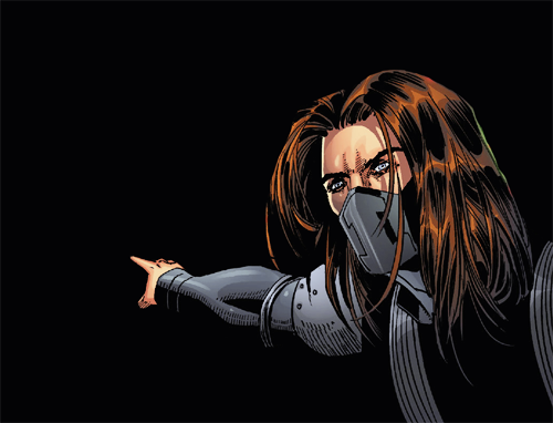 blurrymelancholy: Bucky Barnes in Thunderbolts #1 