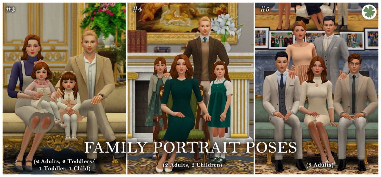 Solved: Re: family portrait poses - Answer HQ