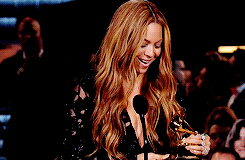 And I’d like to say thank you to my Beyhive. Thank you guys for riding so hard.