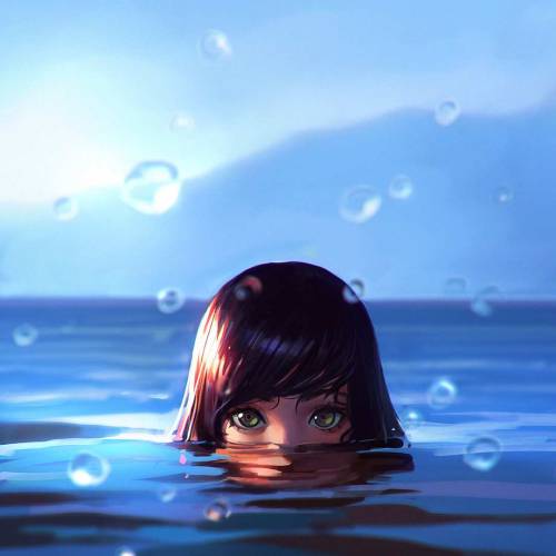 2illustration: Gorgeous Character Illustrations by Ilya Kuvshinov