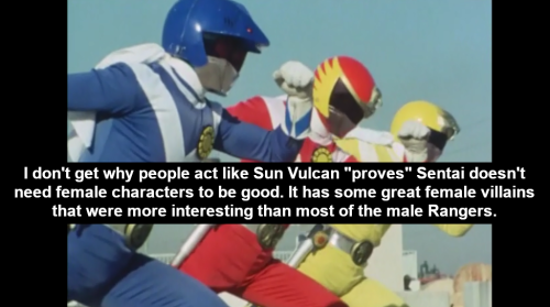 I don&rsquo;t get why people act like Sun Vulcan &ldquo;proves&rdquo; Sentai doesn&r