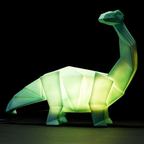 mymodernmetselects:LED Lights Have the Fierce Glow of Prehistoric BeastsLight your desk or bedside t