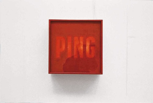 Alighiero Boetti, Ping Pong, 1967Boetti was a mysterious figure and one of Italy&rsquo;s most import