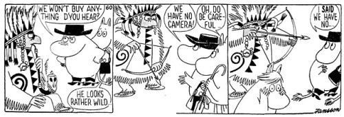 Moomin Goes Wild West # 60