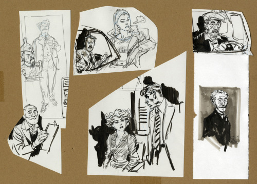 Denis Bodart sketches