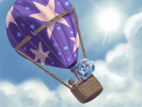 fauxsquared:  Air Balloon Ride by fauxsquared  x3 D'aww <3