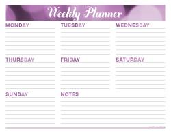 geekvitamin:  Having a new printable planner is always exciting for high achievers! I found a few on the web and I’ve posted links below. I didn’t link you guys directly to some of the download links, because I’m pretty sure the authors of the