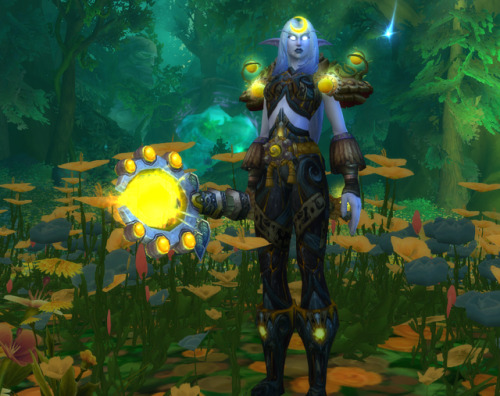 my fav non-robe transmogs for my druid. i just fucking love playing world of dress-up