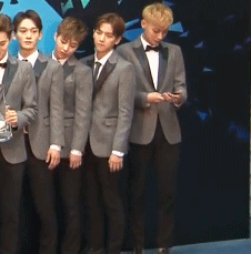 recent inside prank among exo members: the peen grab