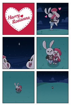 rosiannarabbit: Rosianna Rabbit | 068 Love is in the air. Or in the mind… FACEBOOK | TWITTER | FIRST COMIC | TAPASTIC  my life&hellip;