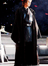 watson-sighs-and-tuts:  Poster Boy Man of the Republic or Anakin’s Jedi attire in ROTS (+the way he 