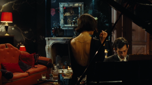saturdaynightmovie: Anna Mouglalis (Juliette Greco) and Eric Elmosnino (Serge Gainsbourg) in  G
