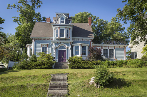 More incredible houses in beautiful Lunenburg, Nova Scotia.