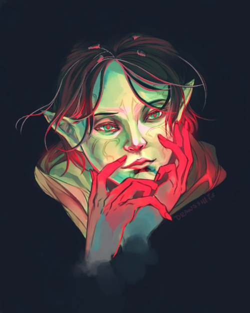 drawsshits:   you will never know what’s behind my skull   