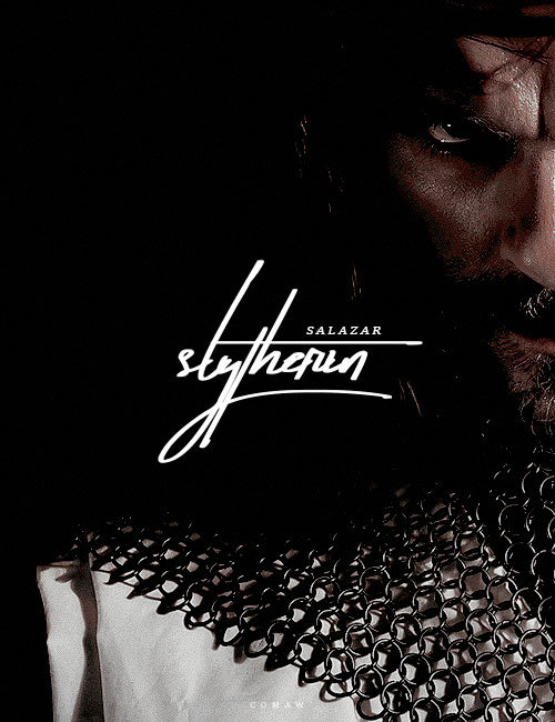 —  A E S T H E T I C S —Salazar Slytherin