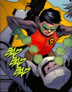 fyeahbatmanandrobin:  Damian’s fighting