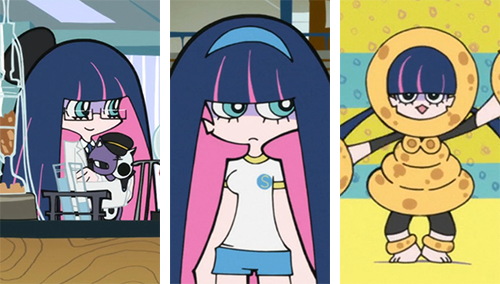 boxer-anarchy:Stocking's Outfits (1/x)