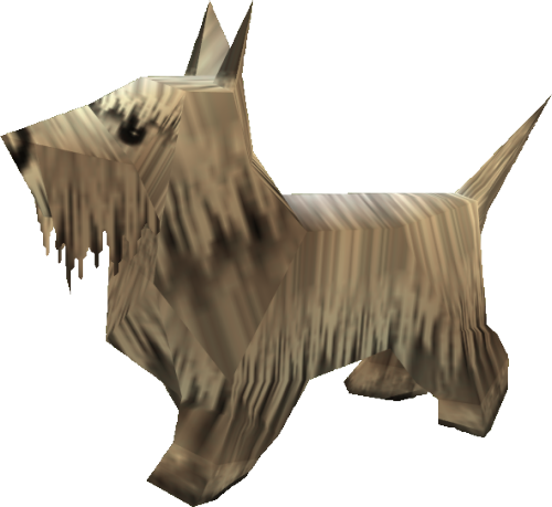 lowpolyanimals:Dog from Legend of Zelda: Ocarina of Time