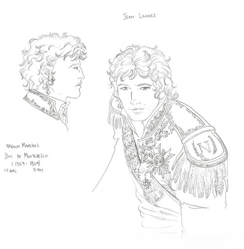 ayhelen:Meet Jean Lannes (sketch) by ~AyheThe other day I posted a Joachim Murat drawing in Tumblr a