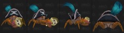 wow-images:  Pirate crabs! (Via)  (Gregamonster)