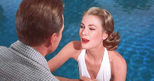 mademoiselle-jai-des-secrets:Grace Kelly as Tracy Samantha Lord in “High Society”.