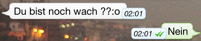 werd mal wieder glücklich