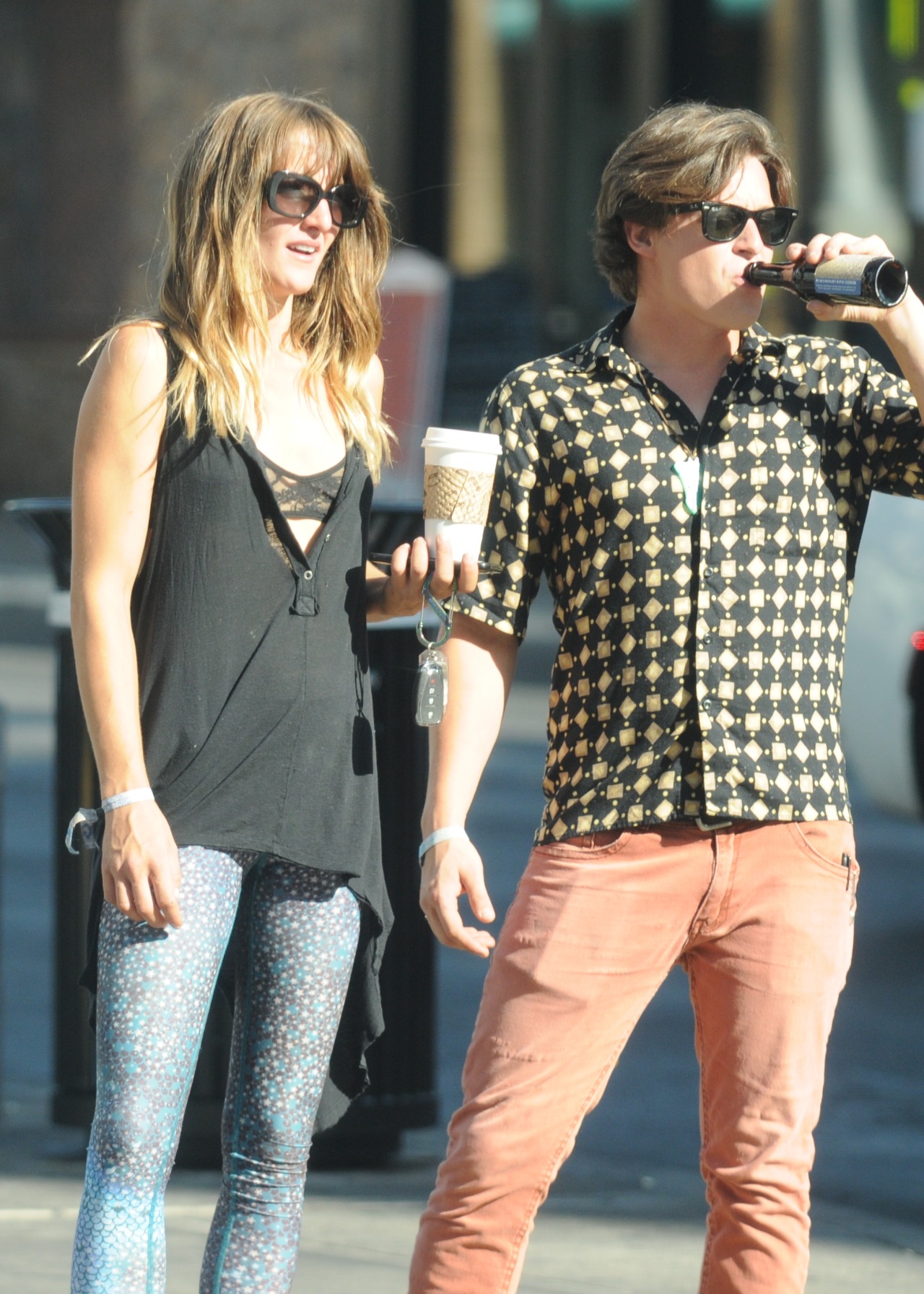 I just like her style. I wish I could have gotten a better shot.