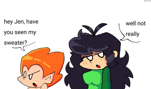 Another Pico And Jenny Drawing Lmao