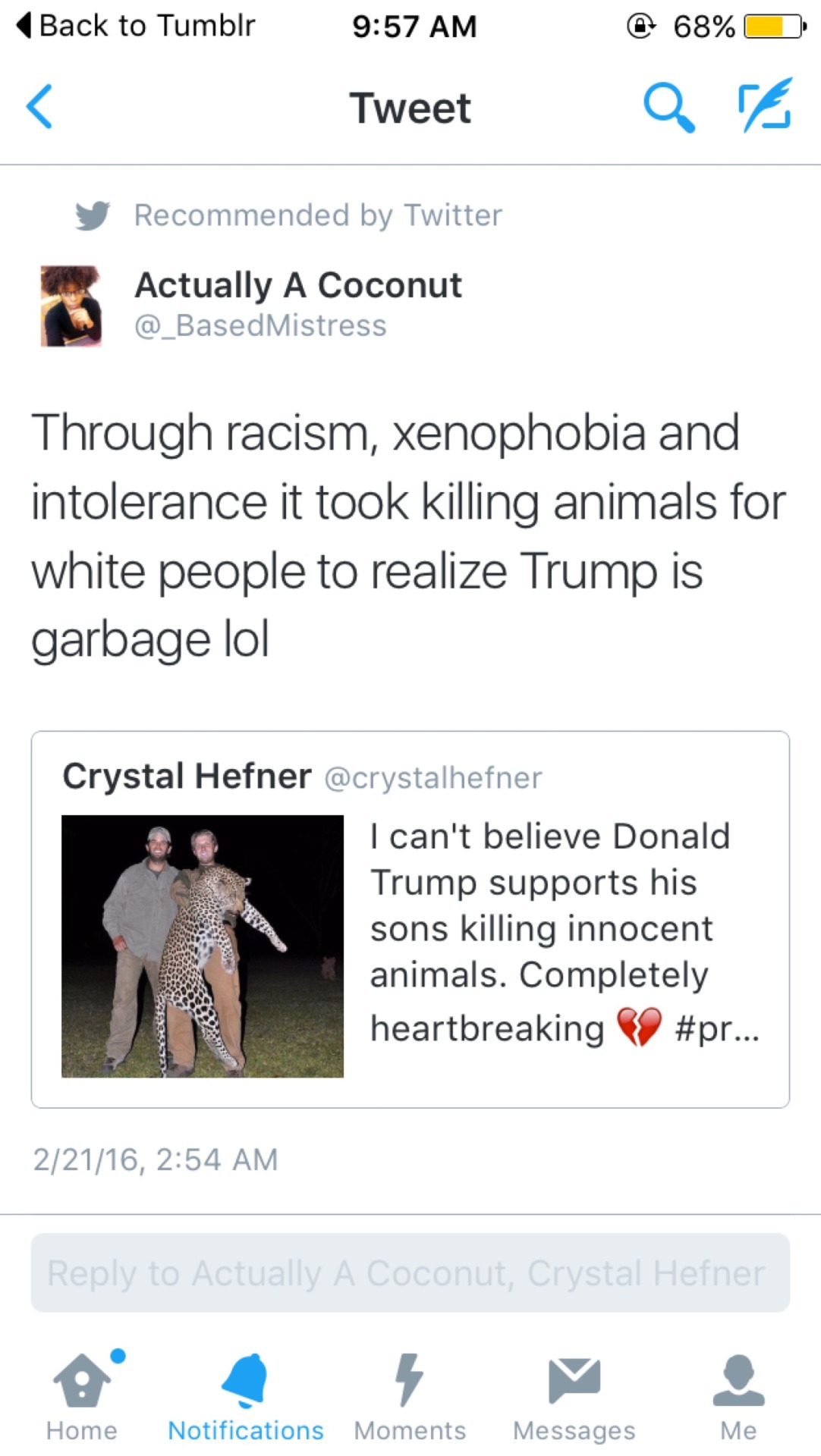 realdowntomarsgirll:  prettyboyshyflizzy:  🙃   finally. the push white folks needed