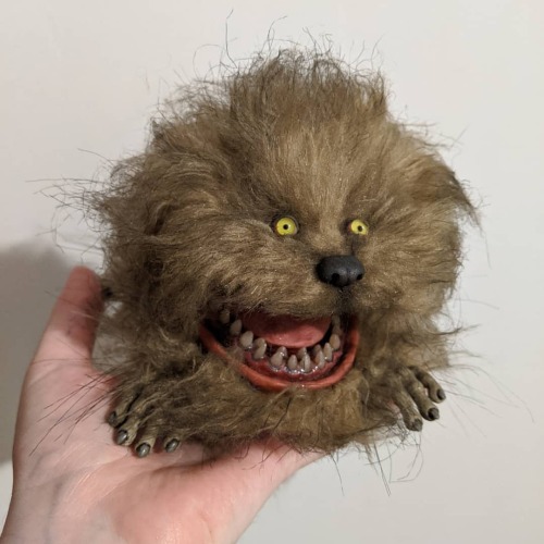 Baby Fizzgig is finally done! Might bring him to Thanksgiving tomorrow to freak out the family. What