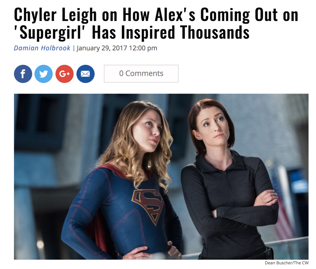 sanverscentral:  Melissa Benoist may get to leap tall buildings playing the titular