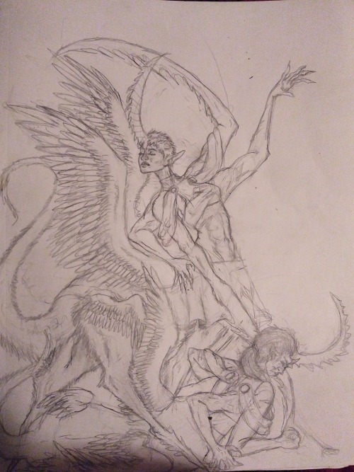 A Battle Between Two Valkyrie Mares, An Elegant Defeat. This Took Way Too Long, My Back Hurt
