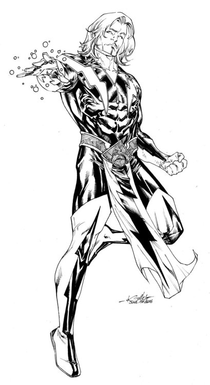 Adam Warlock by SpiderGuile