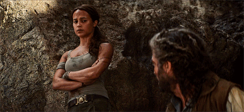 brianelarson:Alicia Vikander as Lara Croft in Tomb Raider (2018)