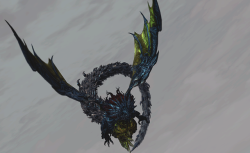 sharlayan:An ancient dragon dwelling in the Dimensional Rift. It often rains devastation on those wh