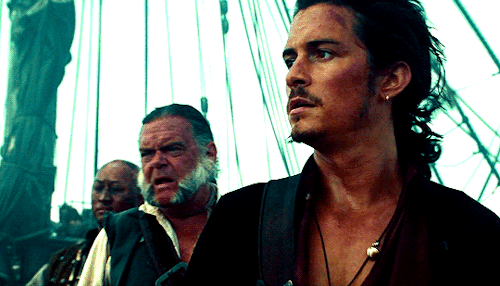 disneyliveaction: Orlando Bloom as Will Turner in Pirates of the Caribbean: At World’s End (20